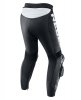 REBELHORN SPODNIE MOTO SKÓRZANE REBEL BLACK/WHITE